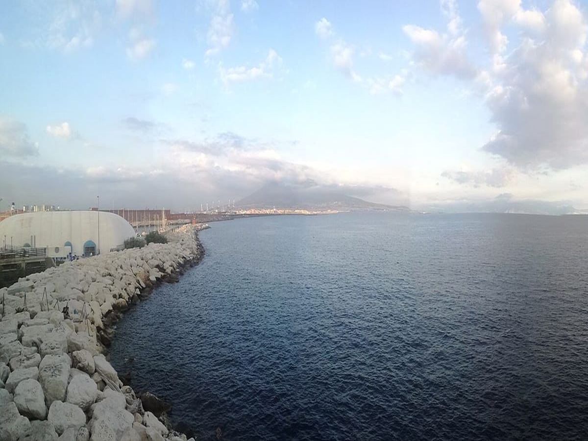 The Gulf of Naples seen from the Posillipo hill