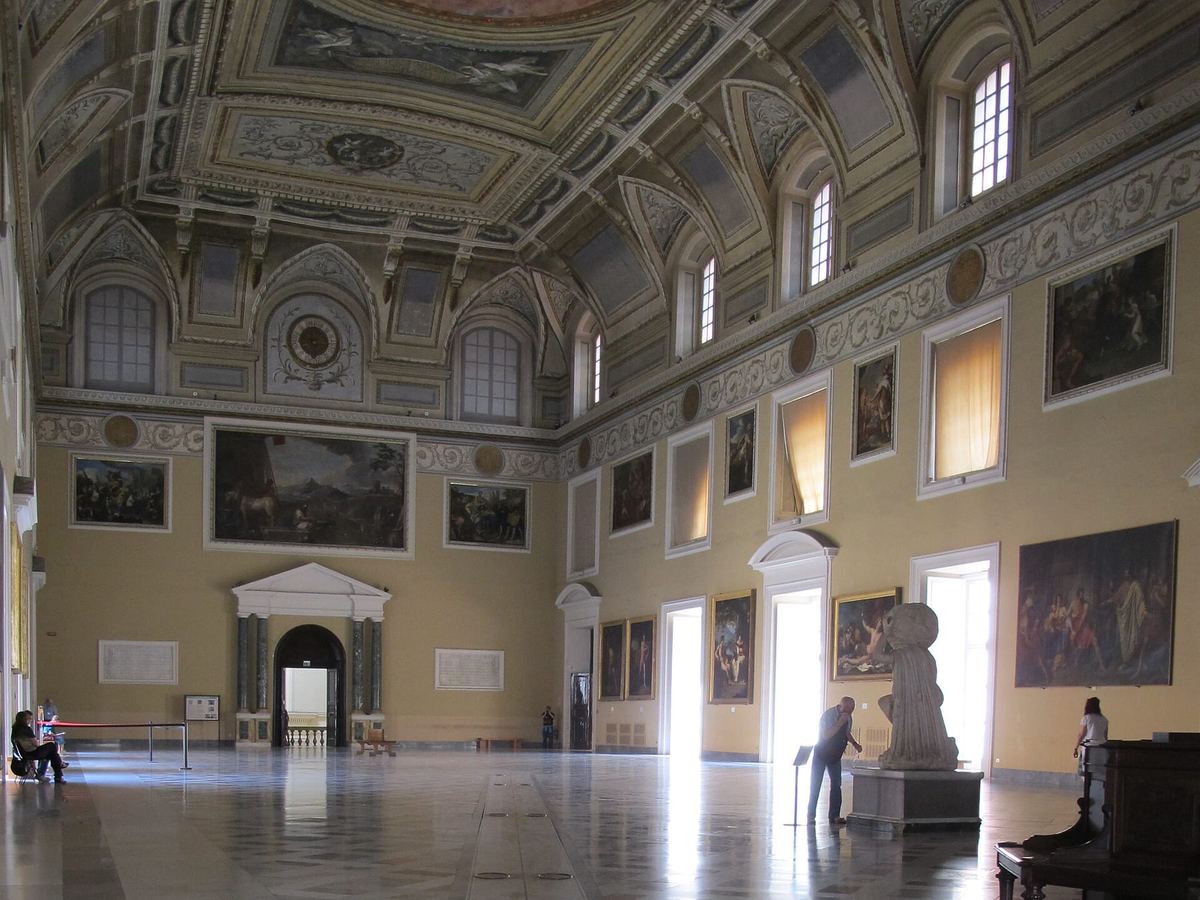 Le Salone della Meridiana du Musée archéologique national de Naples