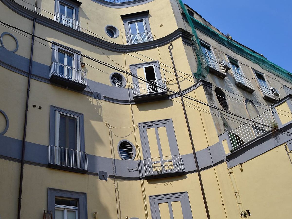 Vicoli del Rione Sanità, quartiere attraversato da uno dei due walk